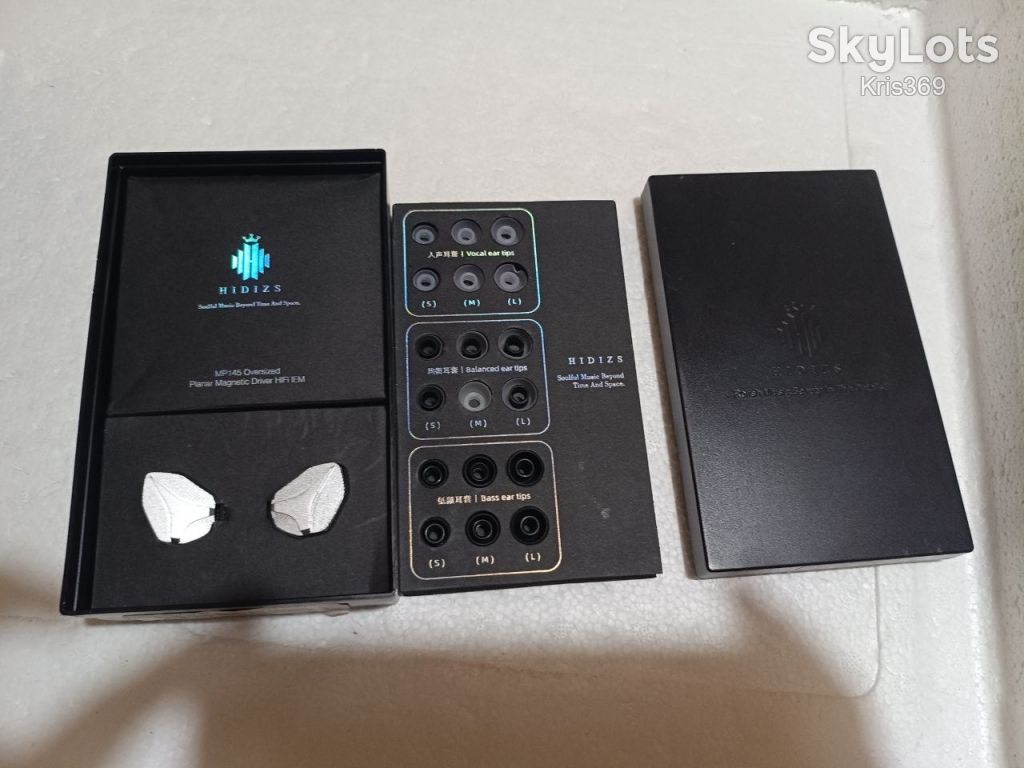 Планарні внутрішньоканальні навушники Hidizs MP145 HiFi IEM  (Silver) - фото фото фото 1