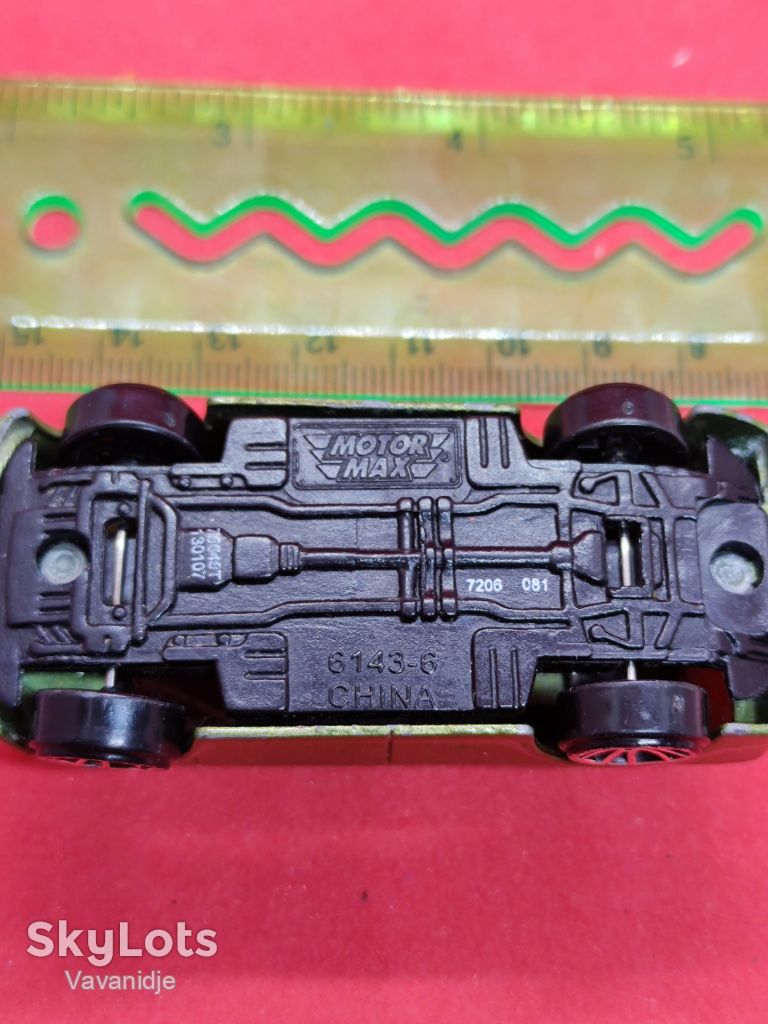 Motor Max 6143-6 Китай мікроавтобус мінівен іграшка модель моделька - фото фото фото 1