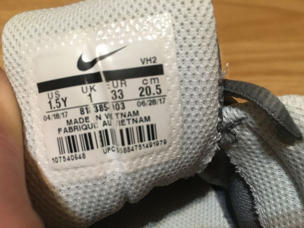 Кроссовки Nike,р.33,стелька 20,5см,Вьетнам,оригинал - фото фото фото 8