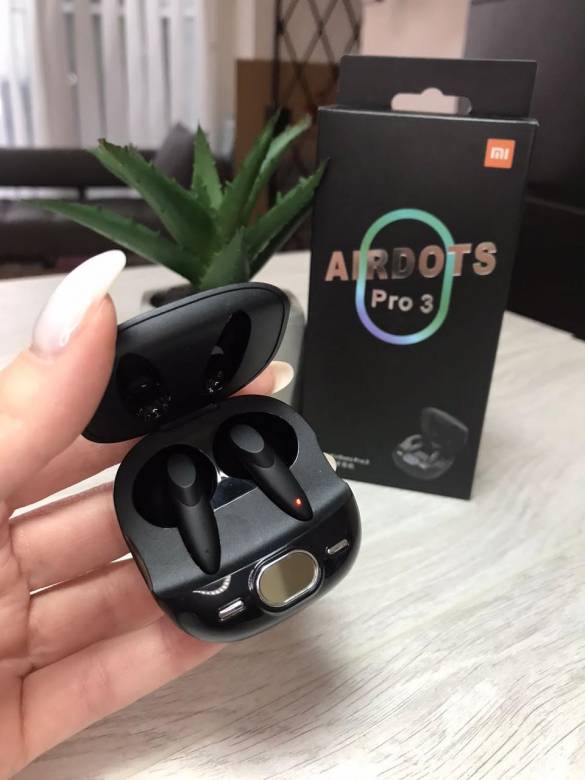 Беспроводные наушники Xiaomi Redmi AirDots 3, чёрные, Новинка - фото фото фото 4