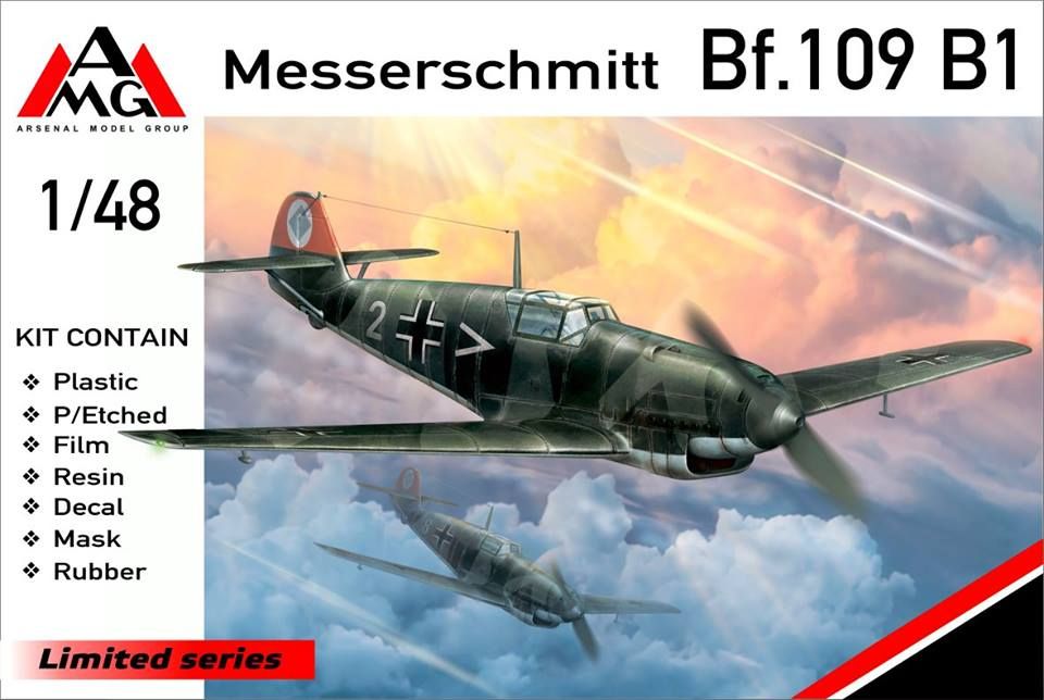 AMG 48713 Messerschmitt Bf.109B-1    (Luftwaffe service), 1/48 - фото фото фото 0