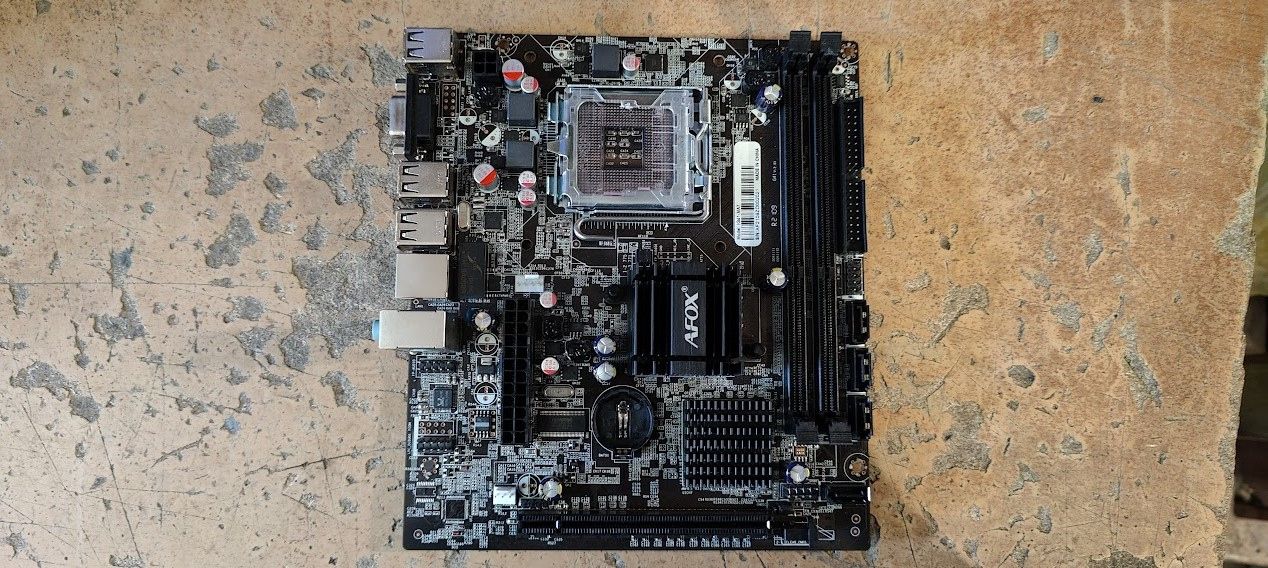 Мат. плата AFOX IG41-MA7 LGA775 G41 SATA MicroATX 2DDR3 № 23290505 - фото фото фото 1
