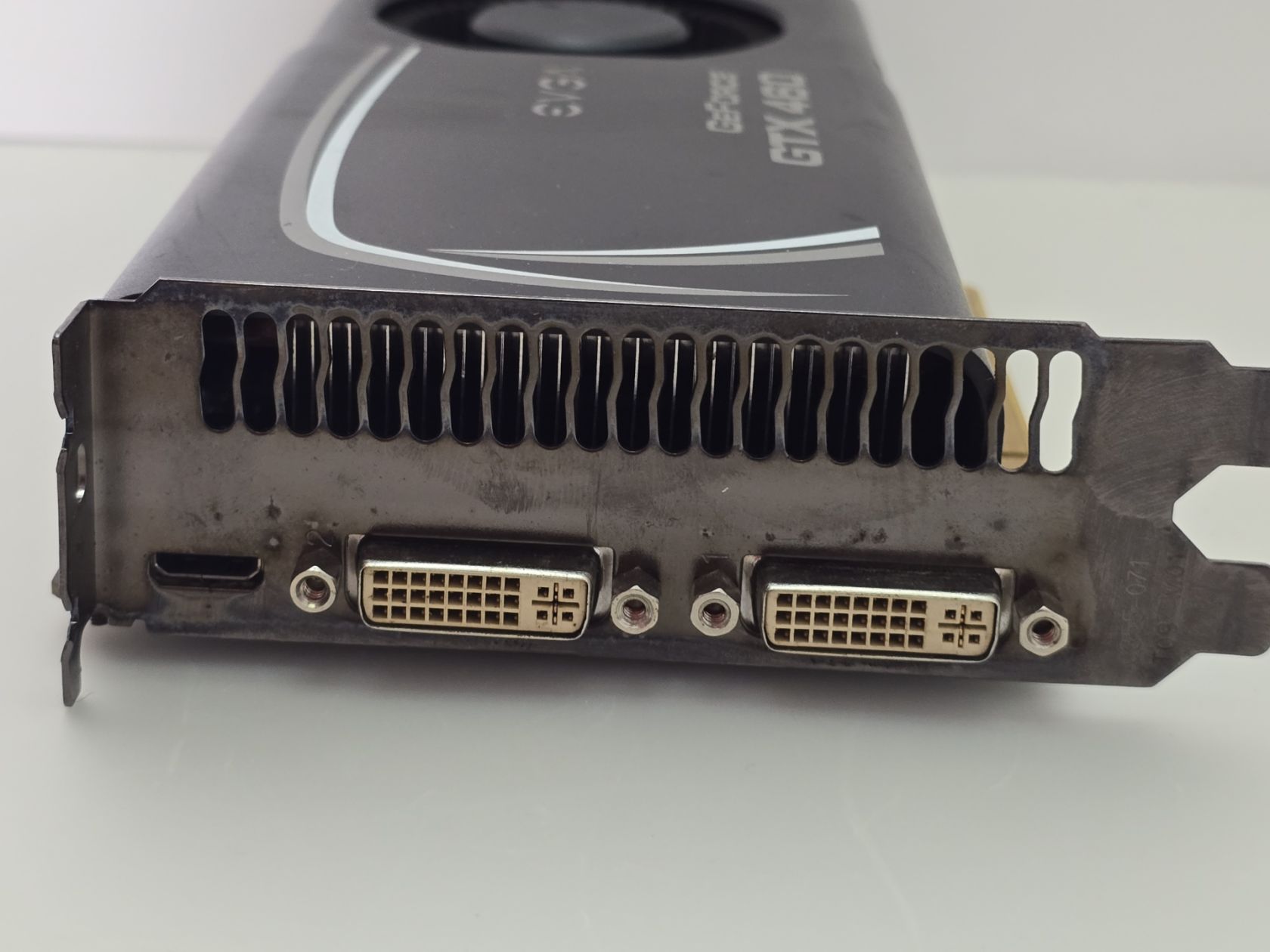 Відеокарта EVGA GeForce GTX 460 1GB  (GDDR5, 256 Bit, HDMI, PCI-Ex, Б/у) - фото фото фото 1