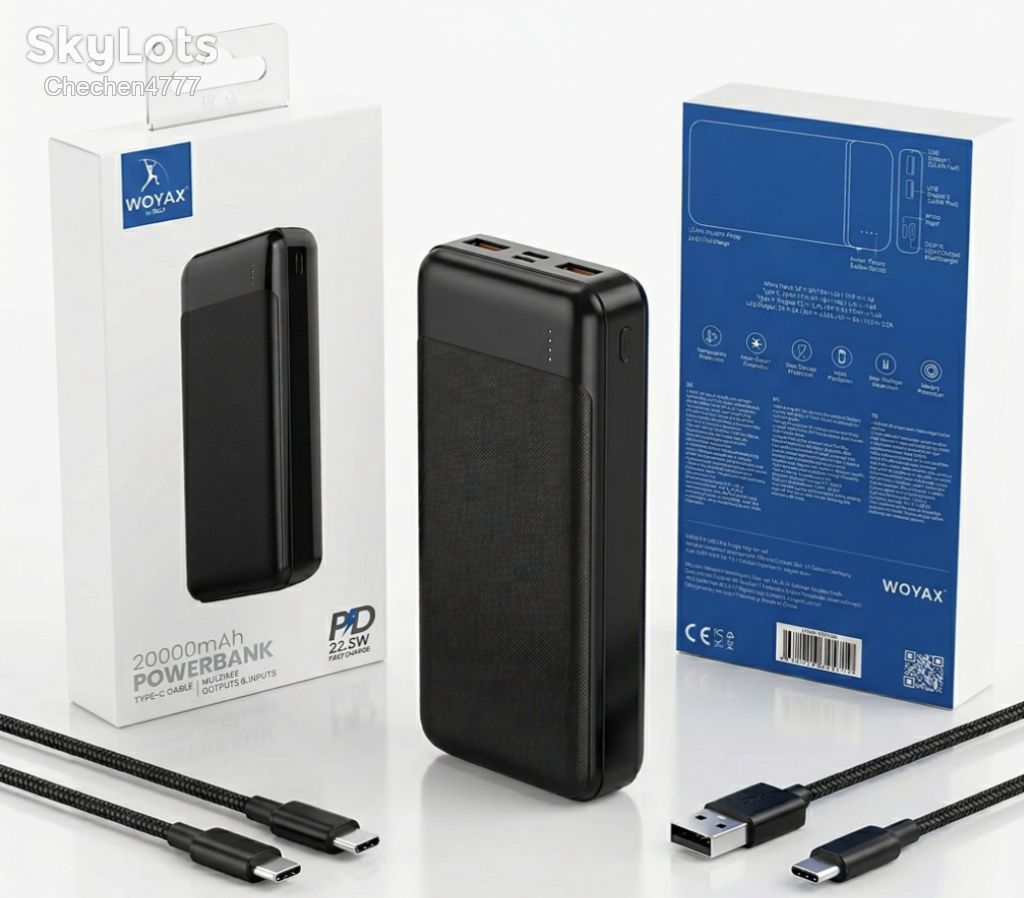 Power Bank WOYAX PD22.5W 20000mAh - фото фото фото 1