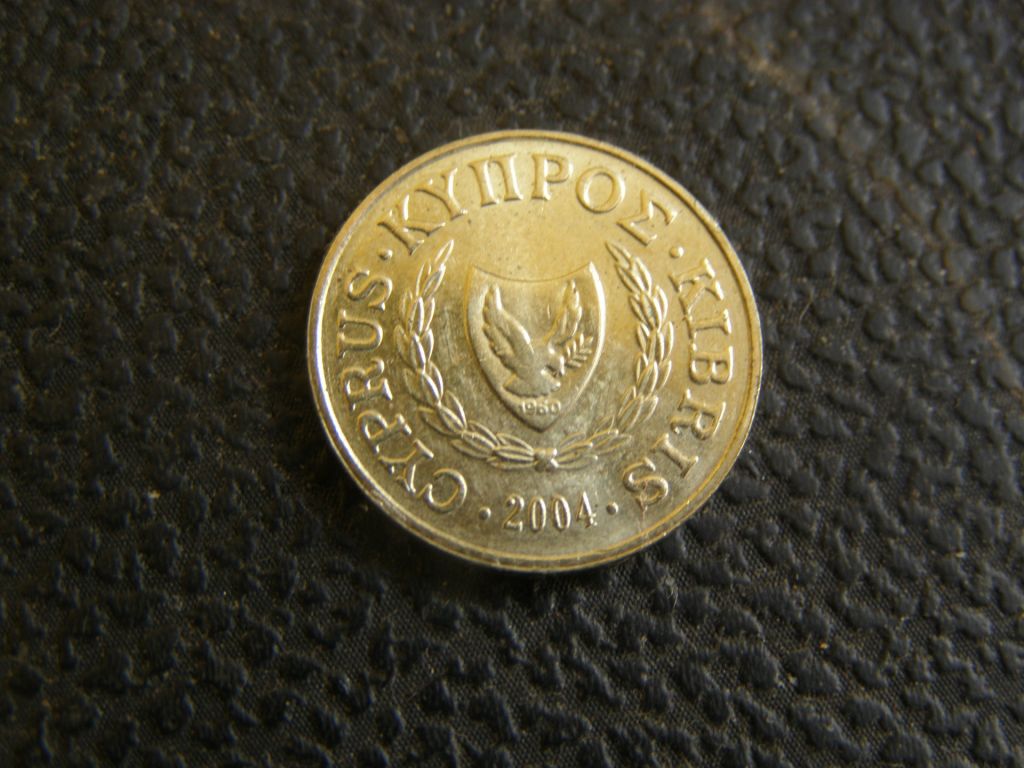 1 цент Кипр 2004 г - фото фото фото 1