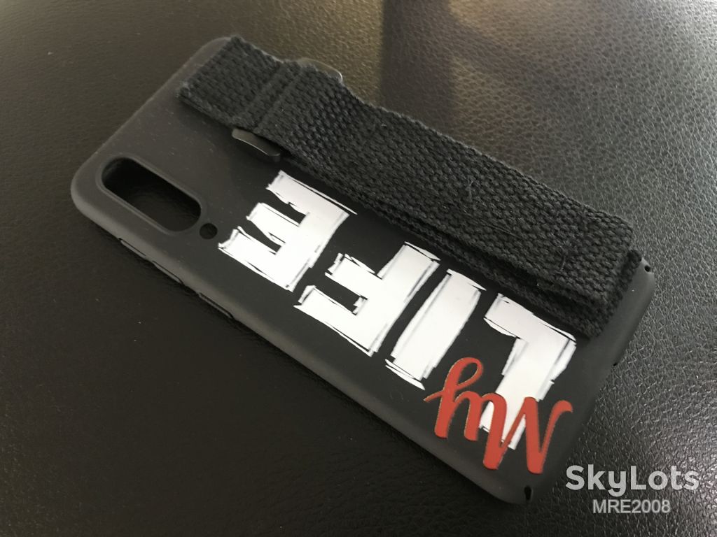 Чехол DEF Wristband PC My Life для Xiaomi Mi 9 SE black - фото фото фото 1