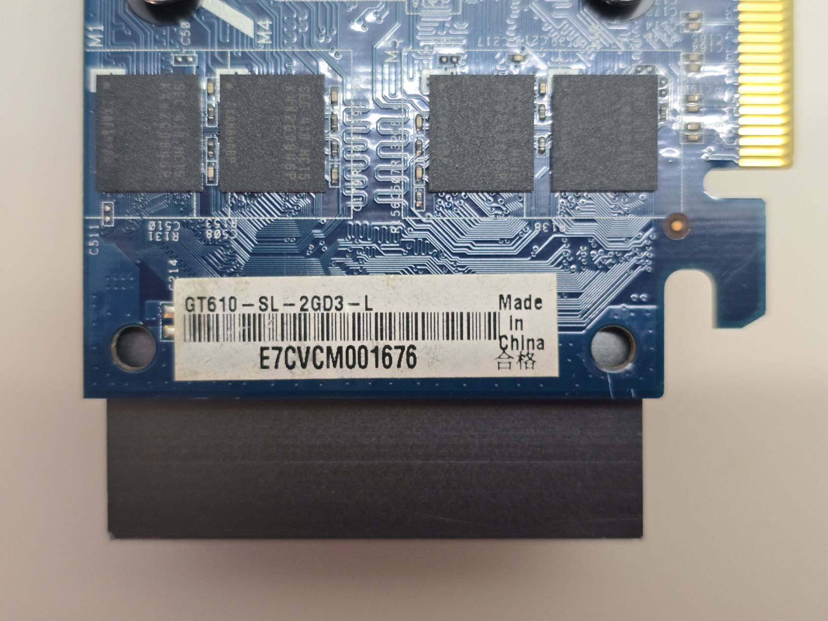 Видеокарта ASUS GeForce GT 610 2GB   (2Gb,GDDR3,64 Bit,HDMI,PCI-Ex,Б/у) - фото фото фото 3
