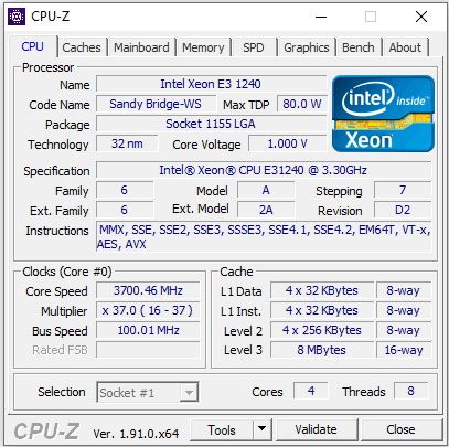 Intel Xeon E3-1240  (i7-2600), s1155 - фото фото фото 2