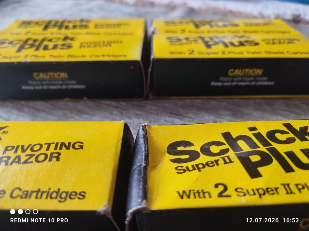Бритви вінтаж Schich Super 2 Plus.Оригінал.Вартість за 6 упаковок. Халява - фото фото фото 3