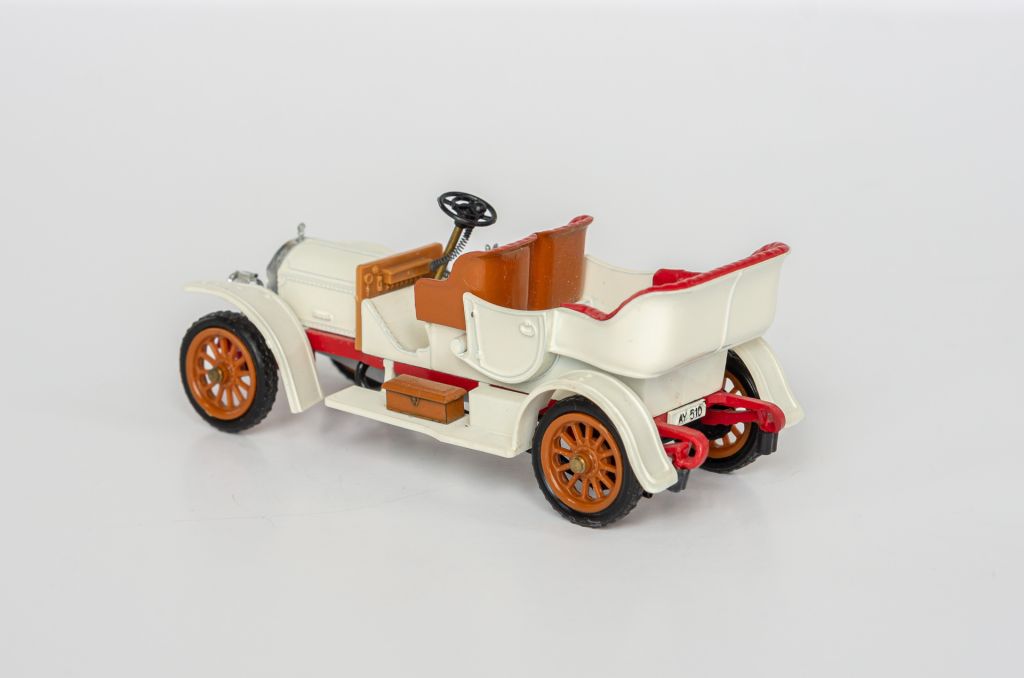 1:43 Mercedes-benz 1909 white-red, RIO #17 Italy - фото фото фото 1