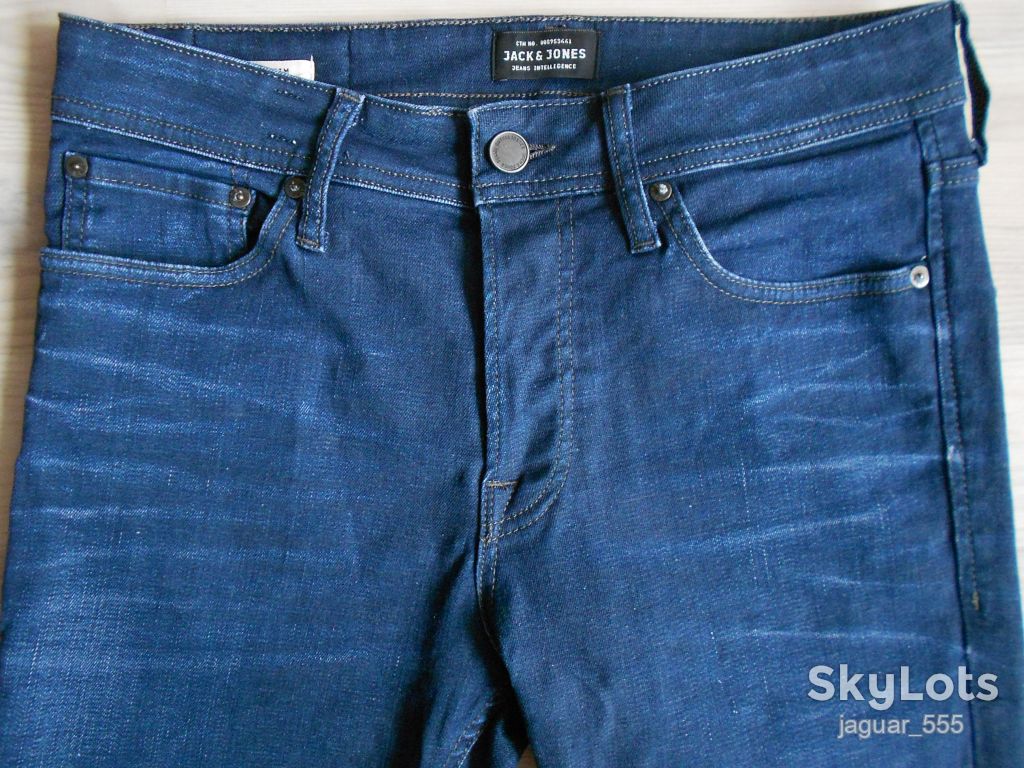 Стильные молодежные джинсы JACK &amp; JONES   (SLIM FIT), W30/L30   (СУПЕР ЦЕНА !!!) - фото фото фото 1