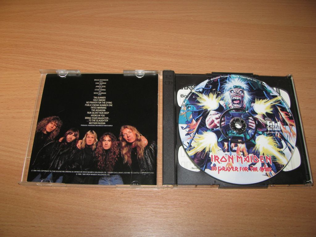 IRON MAIDEN - No Prayer For The Dying  (1995 CASTLE 2CD,USA) - фото фото фото 1