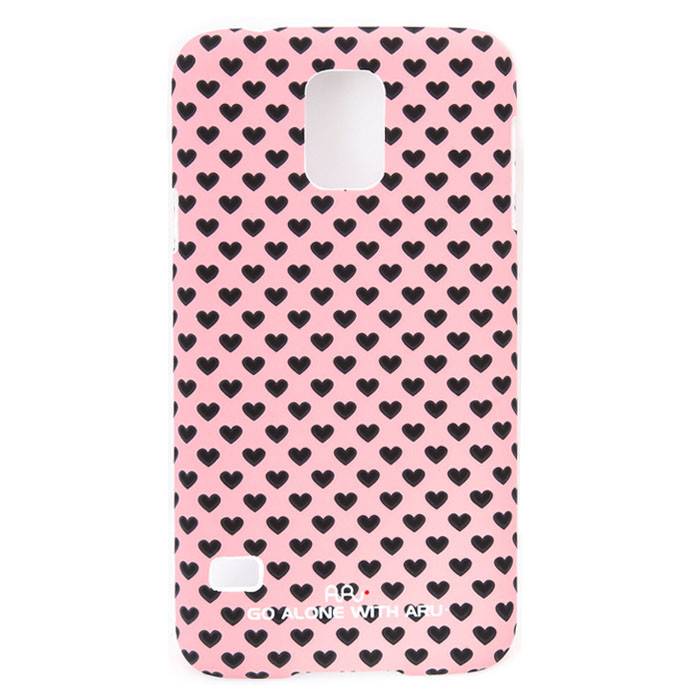 Чехол ARU для Samsung Galaxy S5 Hearts Pink - фото фото фото 0