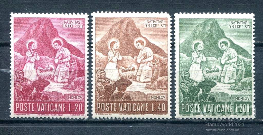 EU Ватикан  1965 г  MNH  - искусство - фото фото фото 0
