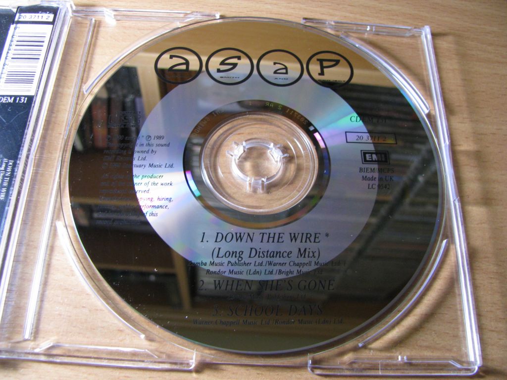 ASAP - Down The Wire  (1990 EMI UK) Iron Maiden - фото фото фото 2