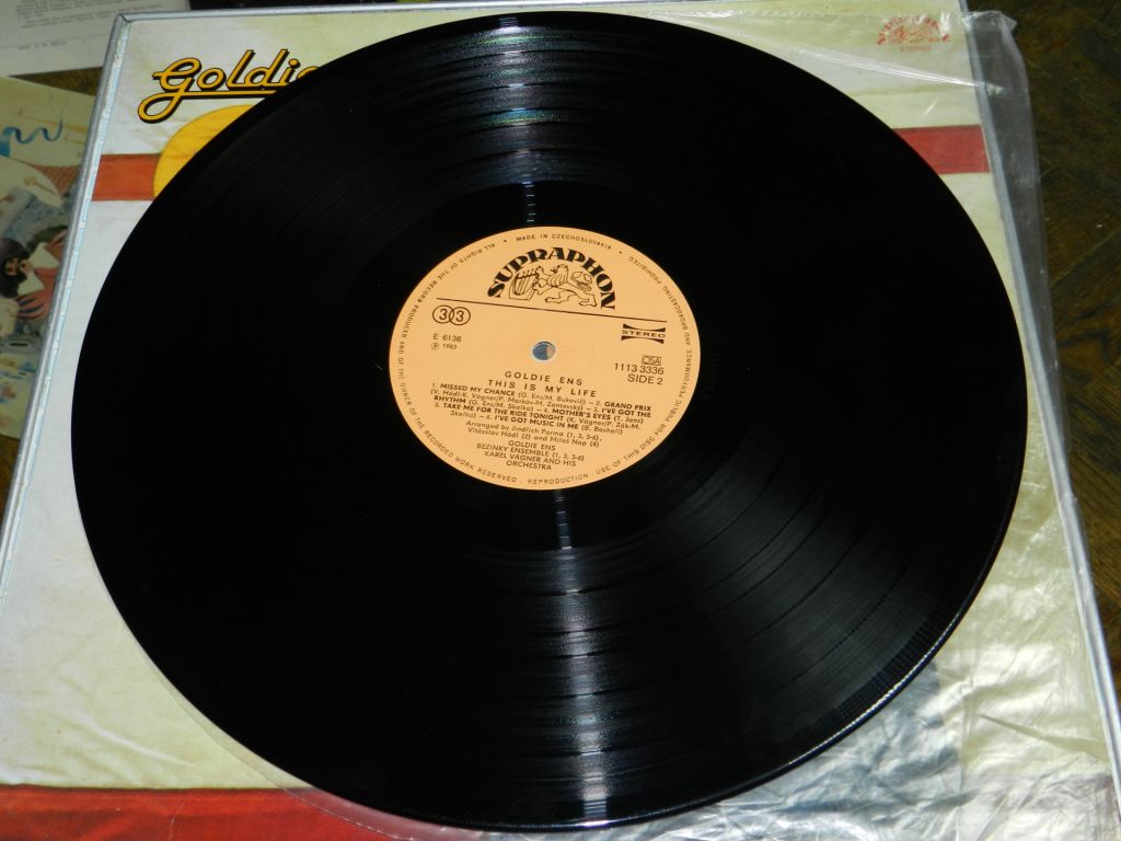 LP    Goldie Ens - Hits is my life - фото фото фото 1