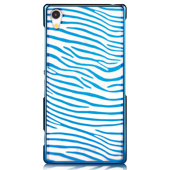 Чехол Vouni для Sony Xperia Z2 Glimmer Zebra Blue - фото фото фото 0