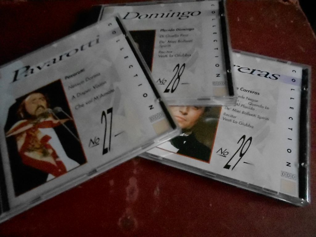 Pavarotti / Carreras / Domingo 3CD фирменный б/у - фото фото фото 3