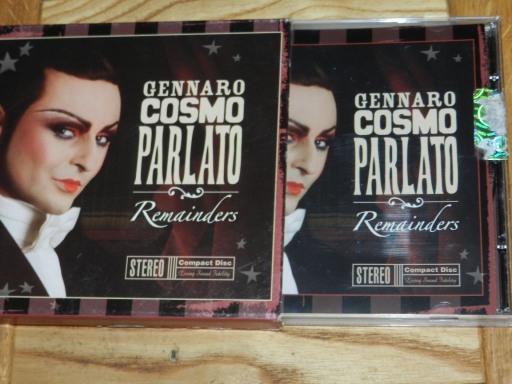 CD  Genaro Cosmo Parlato - Remainders - фото фото фото 1