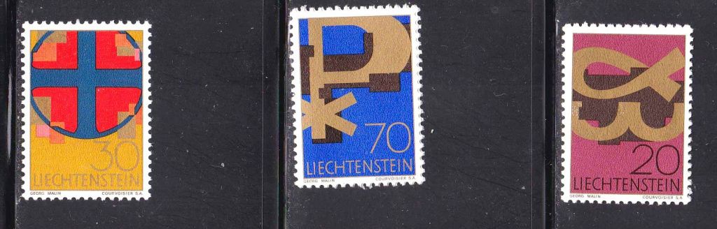 Лихтенштейн 1967 г  MNH - искусство - фото фото фото 0