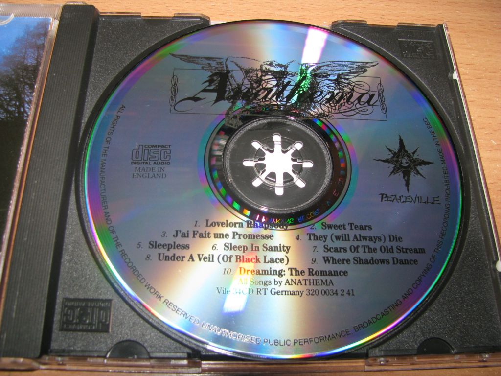 ANATHEMA - Serenades  (1993 Peaceville 1st press,UK) - фото фото фото 2