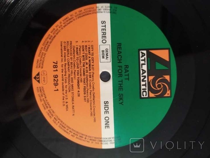 Ratt - "Reach For The Sky" 1988 р. - фото фото фото 5