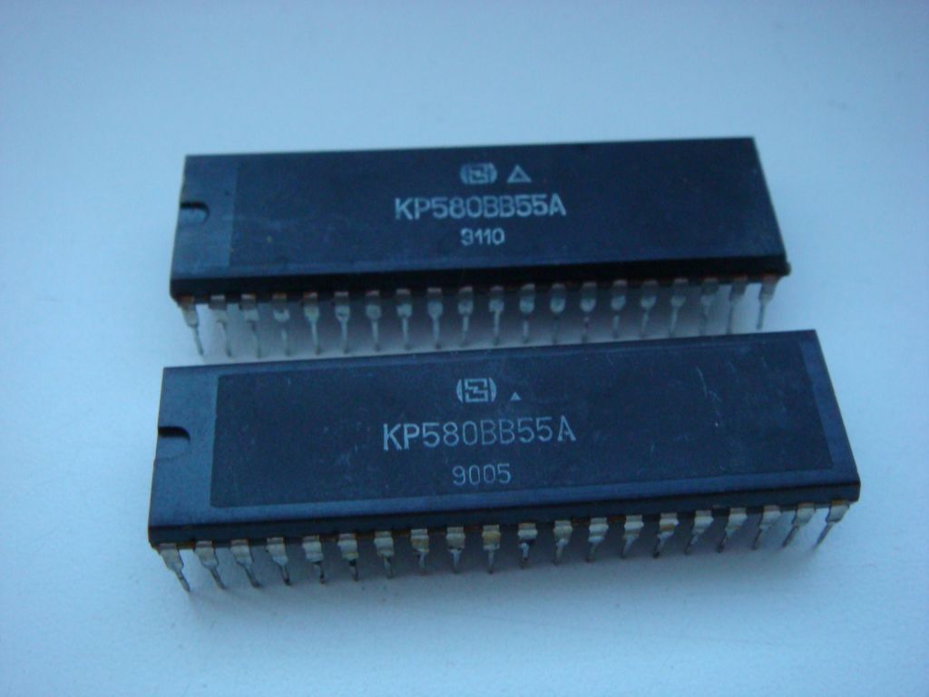 Процессор CPU  кр580вв55а  dip - фото фото фото 0