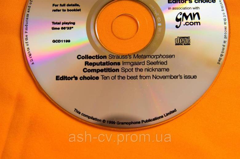 Музичний диск CD. GRAMOPHONE Collection 99 - фото фото фото 5