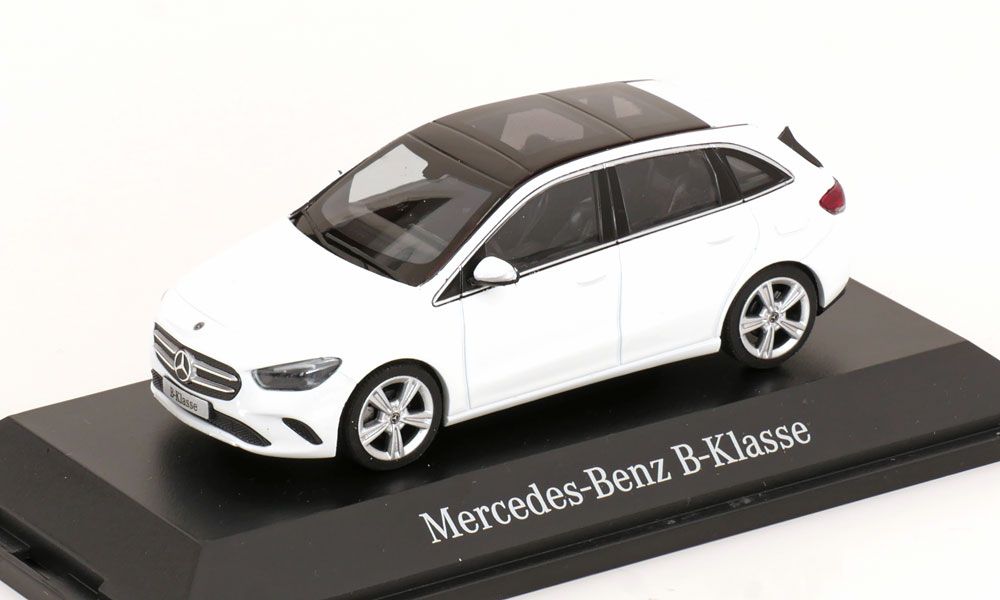 Herpa 1:43 Mercedes-Benz B-Class, W247   (2018) polar white - фото фото фото 0