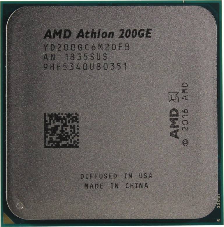 Процесор AMD Athlon 200GE 3.2 GHz AM4, 35W Б/В - фото фото фото 0