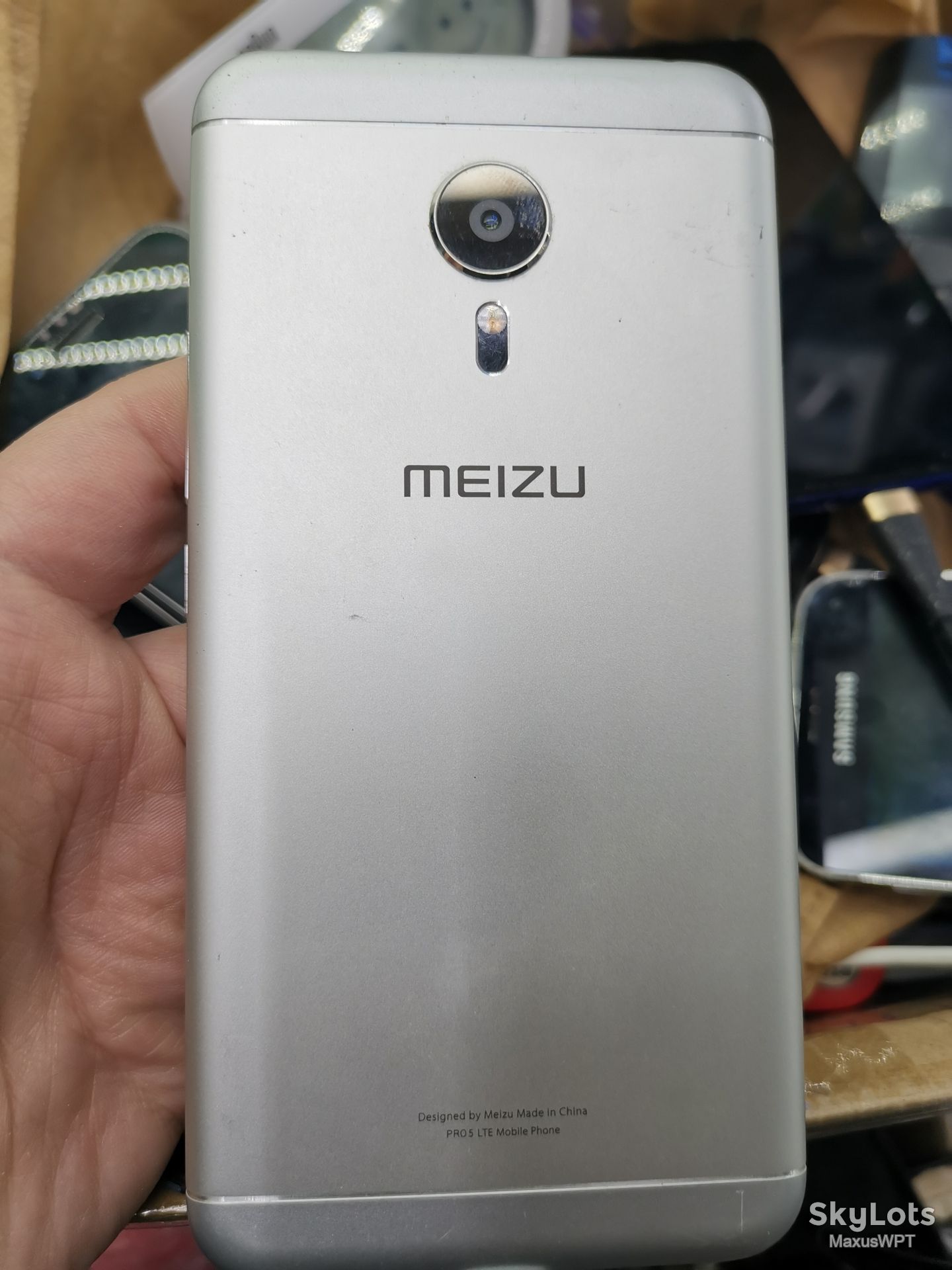 #1636 sklad Meizu Pro 5 silver call - фото фото фото 1