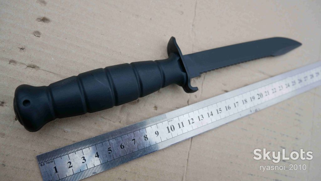 Фікс Zlang Zl-Tk-02-Bk, ABS, Training Model Knife, Tactical, EDC, Fixed - фото фото фото 8