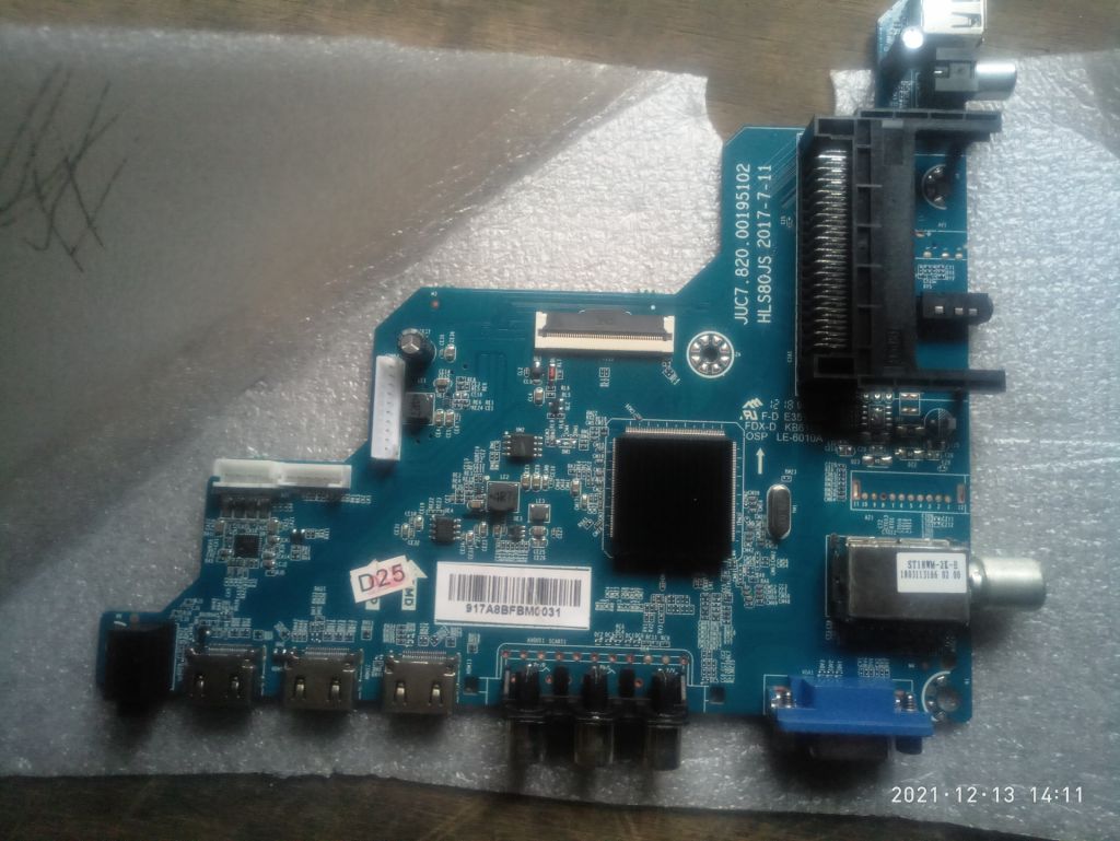 Main board JUG7.820.00195102 Bravis led48g5000 - фото фото фото 2