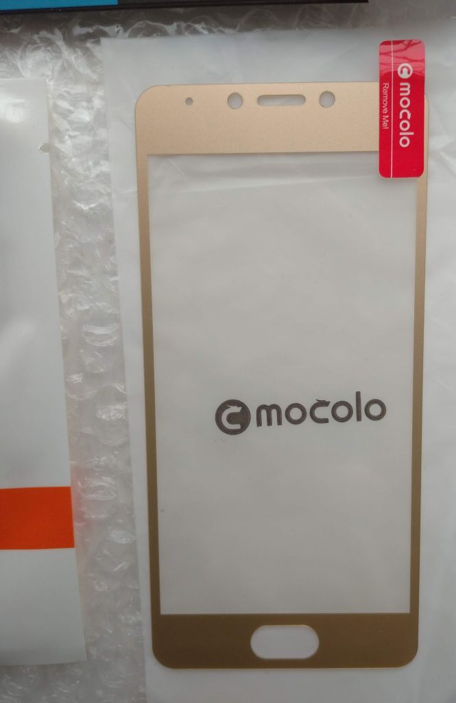 Защитное стекло Mocolo 2.5D for Meizu M5c mini - Full Screen Gold - фото фото фото 2