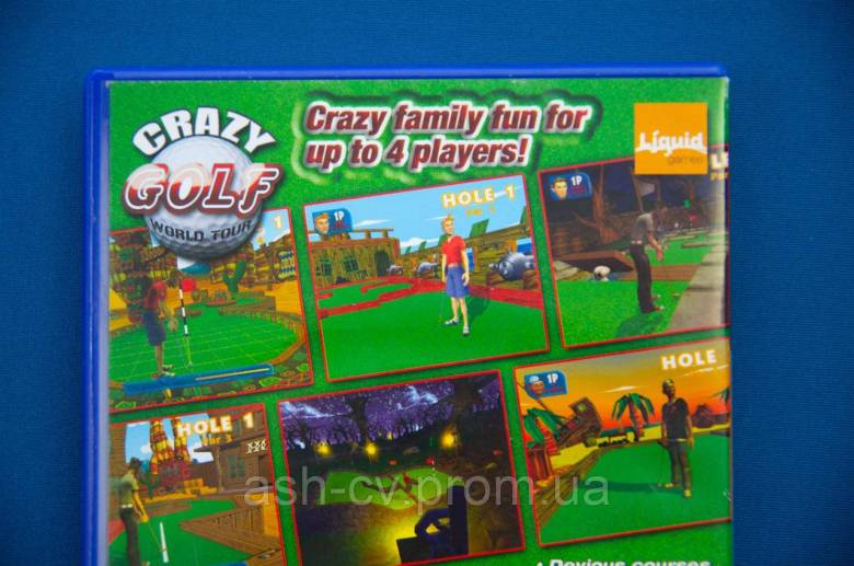Диск для Playstation 2  гра Crazy Golf World Tour - фото фото фото 5