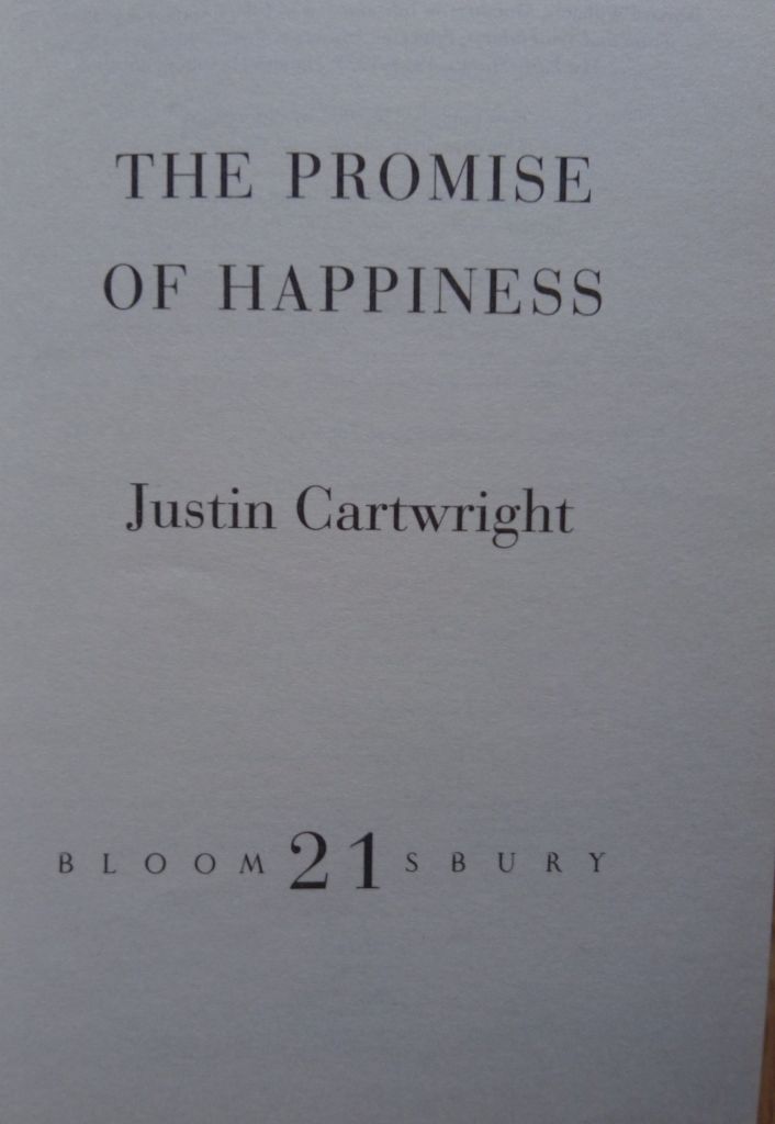 Promise of Happiness The Justin Cartwright English на Английском книга - фото фото фото 1