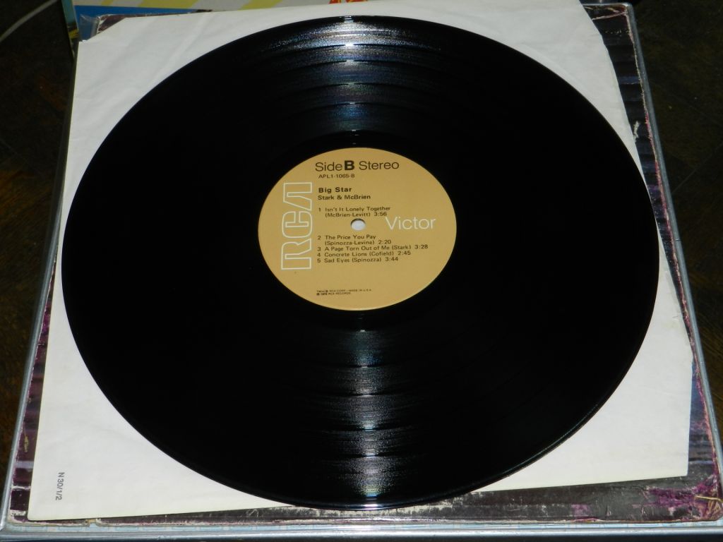 LP  Big Star - Stark &amp; McBrien - фото фото фото 2