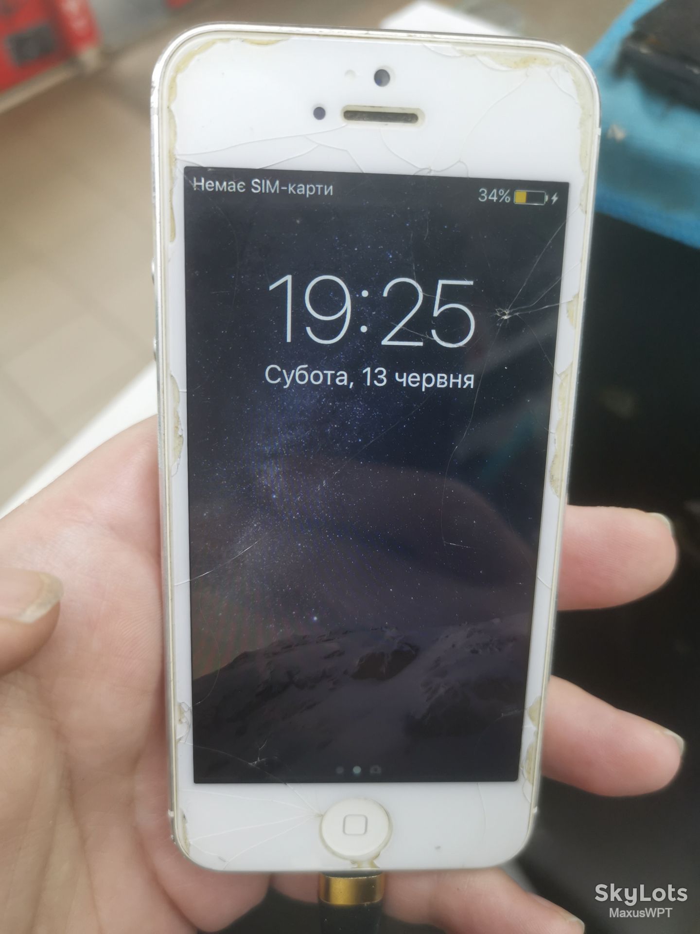 #1768 Sklad Iphone 5 silver 32gb - фото фото фото 0