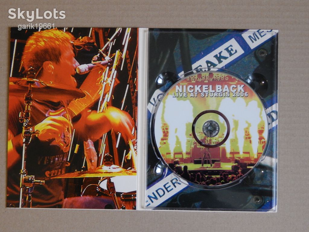 Nickelback ‎– Live At Sturgis 2006 (DVD, Unofficial Release, Digipak) - фото фото фото 3