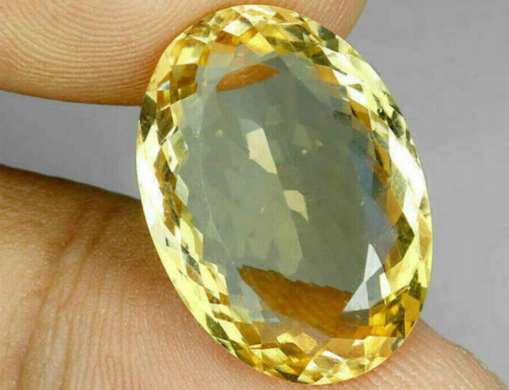12.27 ct Природный Цитрин. - фото фото фото 1
