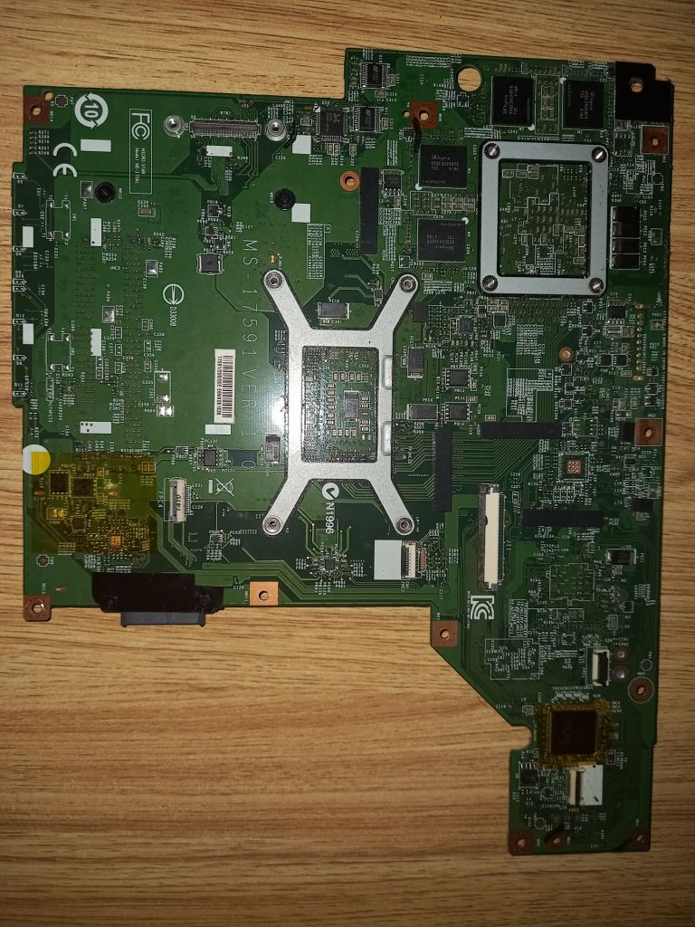 Материнська плата MSI MS-17591 робоча intel core i7 - фото фото фото 3