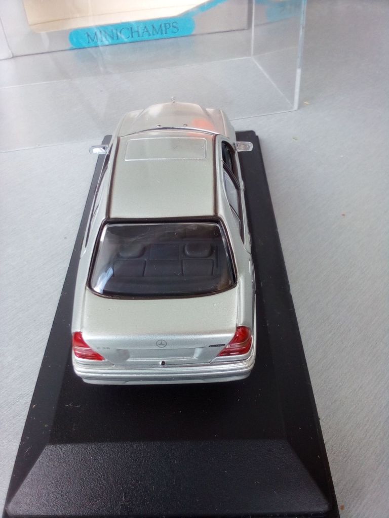 1/43 Minichamps MERCEDES C36 AMG C-Klasse Silver W202 - фото фото фото 5