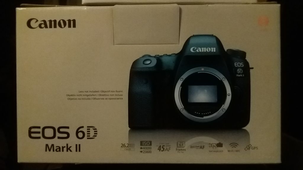 коробка от canon eos 6d mark ii - фото фото фото 0