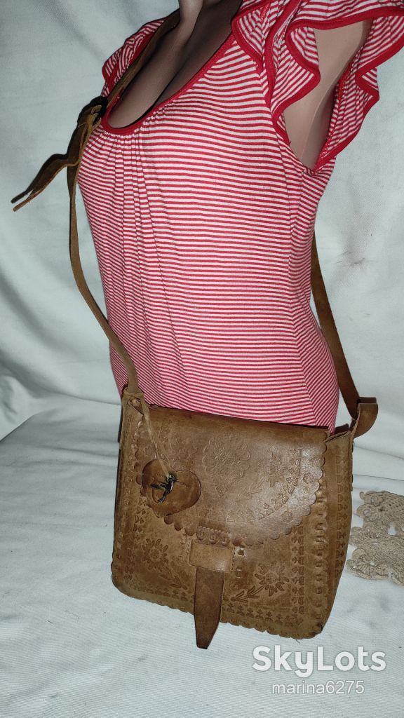 Accessorize~Сумка CROSSBODY 100% Buff leather - фото фото фото 4