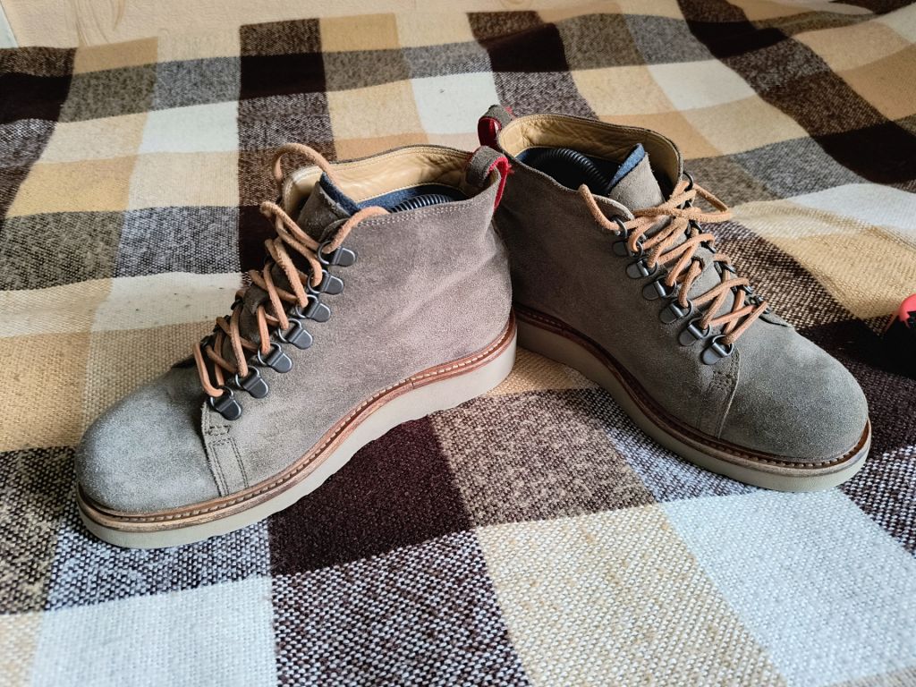 Черевики замша Vibram - фото фото фото 1