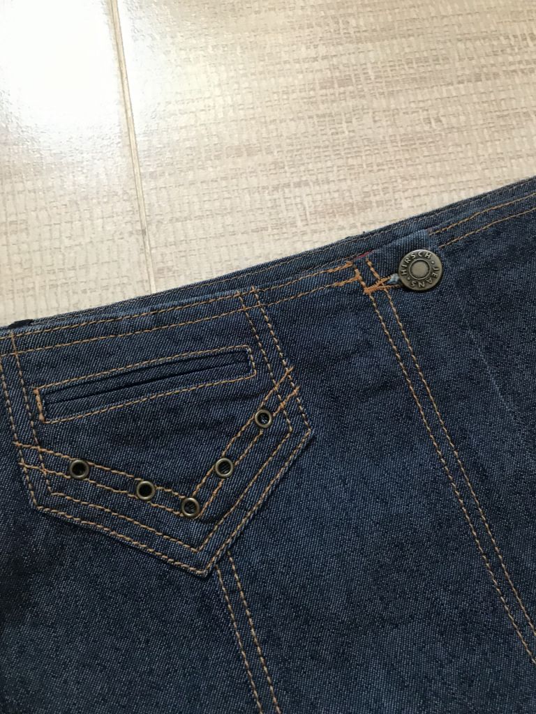 Джинсовая  юбка Hirsch denim. Германия. М - фото фото фото 4