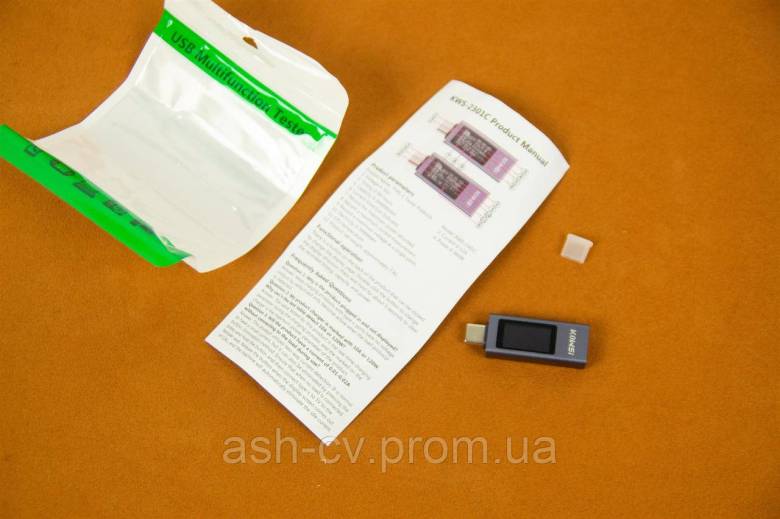 Тестер, Type-C, KWS-2301C, Gray - фото фото фото 4