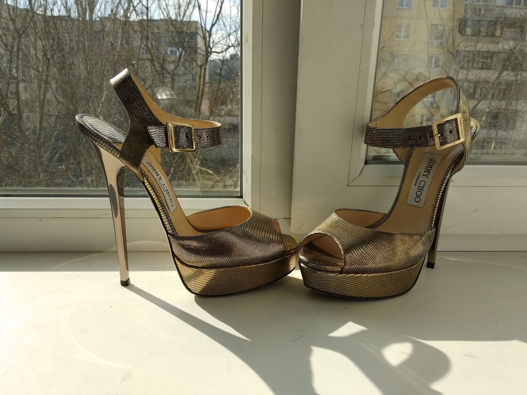 Босоножки кожаные JIMMY CHOO! 39р! Италия! - фото фото фото 2