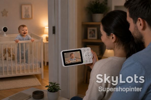 Видеоняня C3 с LCD-дисплеем 2,8дюйма / Видеоняня с ночным видением и двусторонней связью - фото фото фото 3