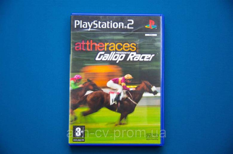 Диск для Playstation 2 - гра attheraces Gallop Racer - фото фото фото 0